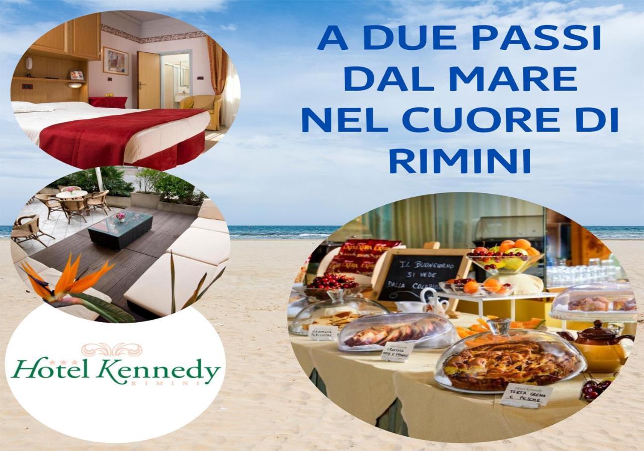 Hotel Kennedy Rimini Exteriör bild